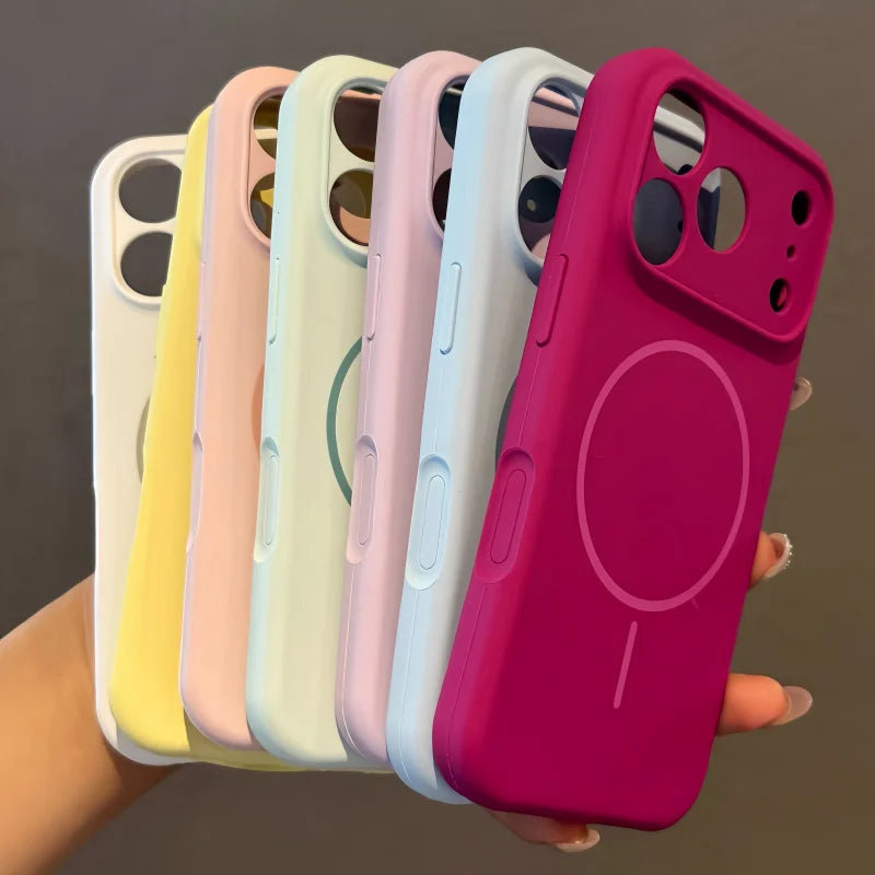 Luxury Liquid Silicone Original Phone Case for iPhone