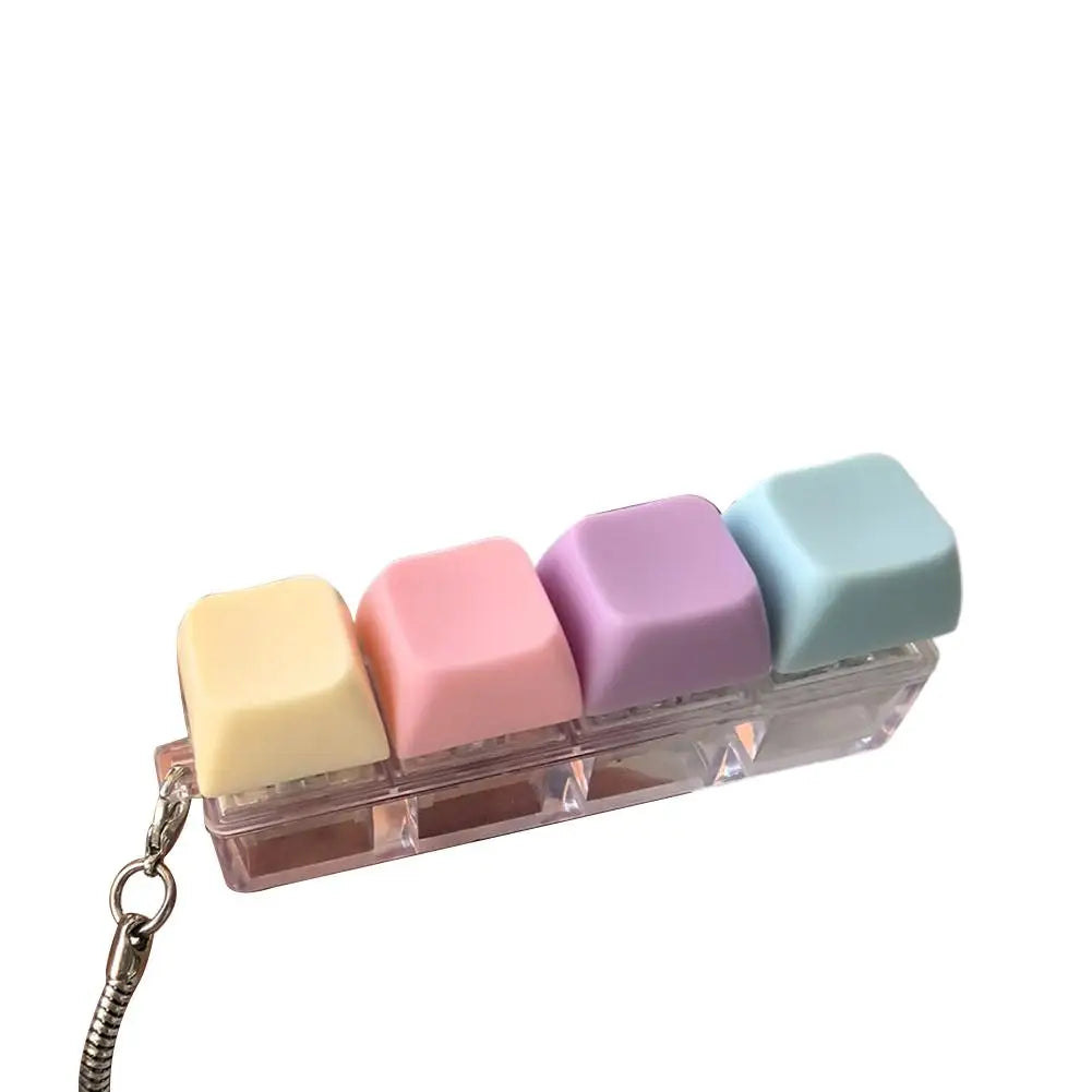 Keyboard Key Toy For Adults Antistress Toys Boys Girls Finger Keychain ﻿