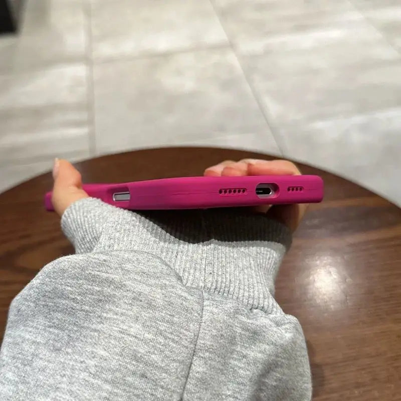 Luxury Liquid Silicone Original Phone Case for iPhone